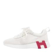 Hermès Vintage Pre-owned Mesh sneakers White, Dam