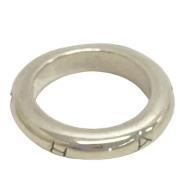 Chanel Vintage Pre-owned Silver ringar Gray, Dam