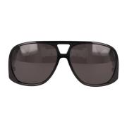 Saint Laurent Square Frame Sunglasses SL 652 Black, Unisex