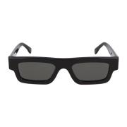 Retrosuperfuture Rektangulära solglasögon Colpo Black, Unisex