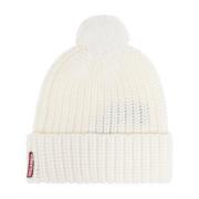 Dsquared2 Pom pom hat Beige, Dam