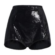Dolce & Gabbana Svarta Shorts för Män Black, Dam