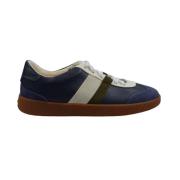 Salvatore Ferragamo Blå Sneakers Snygga Skor Blue, Dam