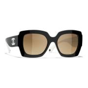 Chanel Ch6059 1656M2 Sunglasses Black, Dam