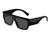 Dolce & Gabbana Rektangulära solglasögon Dg4459 Black, Unisex