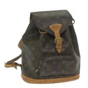 Louis Vuitton Vintage Pre-owned Canvas ryggsckar Brown, Dam