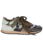 Valentino Vintage Pre-owned Tyg sneakers Multicolor, Dam