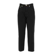 Moschino Pre-Owned Pre-owned Bomull jeans Black, Dam