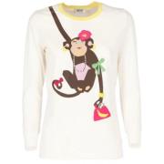 Moschino Pre-Owned Pre-owned Bomull toppar Multicolor, Dam