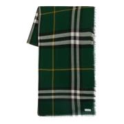 Burberry Ylle sjalar Green, Dam