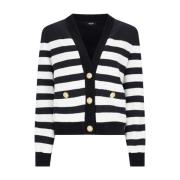 Balmain Svarta Tröjor för Män Black, Dam