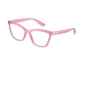 Dolce & Gabbana Butterfly Style Glasögon - Rosa Pink, Dam