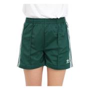 Adidas Originals Grön Firebird Sports Shorts Retro Look Green, Dam