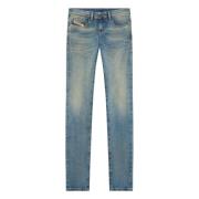 Diesel Slim Jeans - 2019 D-Strukt Blue, Herr