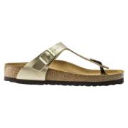 Birkenstock Gizeh Sandaler Yellow, Dam