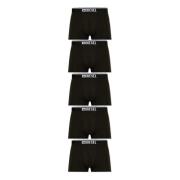 Diesel Fem-pack boxershorts Umbx-Damienfivepack Black, Herr