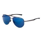 Porsche Design Hooks P`8920 Sunglasses in Ruthenium/Blue Gray, Herr