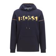 Hugo Boss Herr Huvtröja Soody1 50465949 Blå Blue, Herr