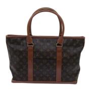 Louis Vuitton Vintage Pre-owned Canvas louis-vuitton-vskor Brown, Dam