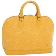 Louis Vuitton Vintage Pre-owned Laeder louis-vuitton-vskor Yellow, Dam