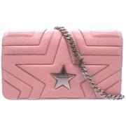 Stella McCartney Pre-owned Pre-owned Tyg kuvertvskor Pink, Dam