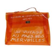 Hermès Vintage Pre-owned Tyg handvskor Orange, Dam