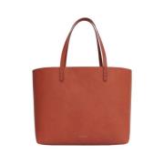 Mansur Gavriel Klassisk Stor Toteväska Brown, Dam