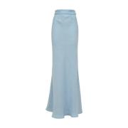 MVP wardrobe Antibes Long Skirt Blue, Dam