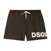 Dsquared2 Badshorts Black, Herr