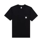 Element Kortärmad T-shirt Black, Herr