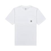 Element Kortärmad T-shirt White, Herr