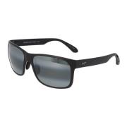 Maui Jim Red Sands Square Solglasögon Black, Unisex