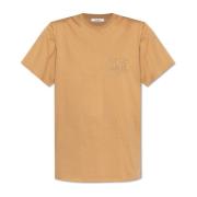 Max Mara T-shirt Mango Beige, Dam