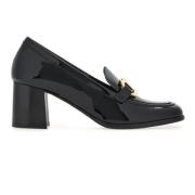 Salvatore Ferragamo Nero Marlena Elegant Svart Klocka Black, Dam