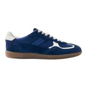 Alohas Tb.490 Rife Sheen Blå Läder Sneakers Blue, Dam