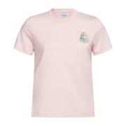 Casablanca Snygga T-shirts och Polos Pink, Dam