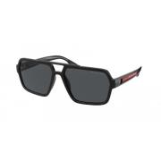 Prada Solglasögon Linea Rossa PS 01Xs Black, Herr