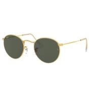 Ray-Ban Retro Runda Metall Solglasögon Yellow, Unisex