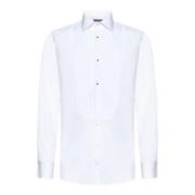 Dolce & Gabbana Klassisk Vit Bomullsskjorta White, Herr