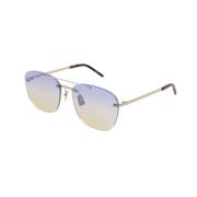 Saint Laurent Rimless solglasögon SL 309 Yellow, Unisex