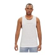 Calvin Klein Lätt Bomull Linne Tank Top White, Herr