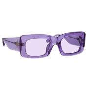 The Attico Stiliga solglasögon Marfa Attico3 C25 Purple, Unisex