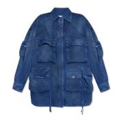 The Attico Denimjacka Blue, Dam