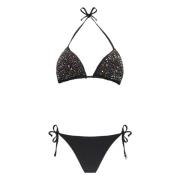 Fisico Svart Sea Bikini Triangel Topp Black, Dam