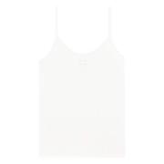 Courrèges Retro Tank Top Beige, Dam