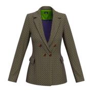 Marella Damjacka med slipsdesign Green, Dam