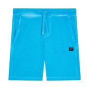 Paul & Shark Bomull Bermuda Shorts med dragsko Blue, Herr