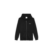 Gaëlle Paris Herr Zip Hoodie med Baklogo Regular Fit Black, Herr