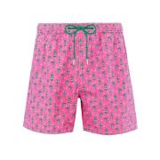 MC2 Saint Barth Lighting Micro Fantasy Badshorts Multicolor, Herr