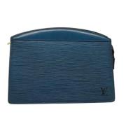 Louis Vuitton Vintage Pre-owned Laeder necessrer Blue, Dam
